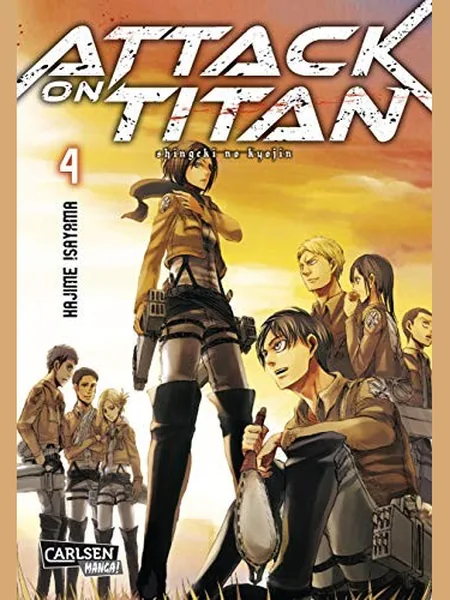 Attack On Titan 4 cover