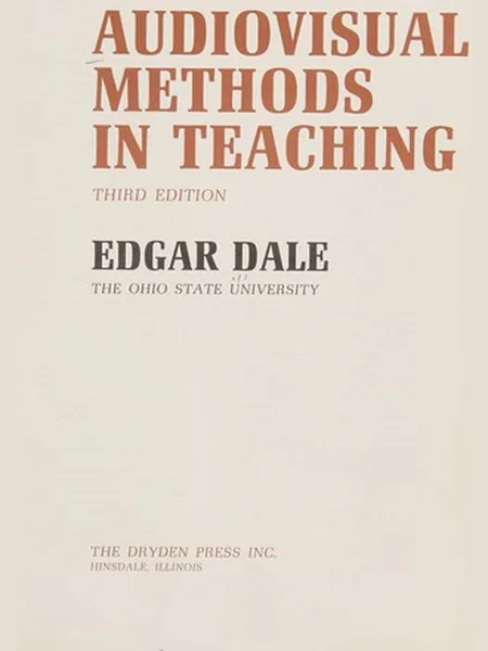 Audio-Visual Methods in Teaching cover