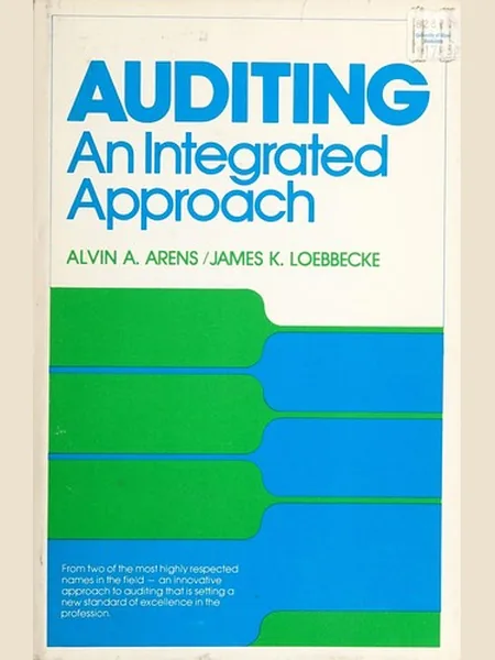 Auditing, an Integrated Approach cover