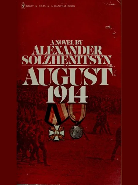 August 1914 cover, Bodley Head 1972
