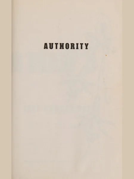 Authority cover