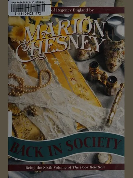 Back in Society cover