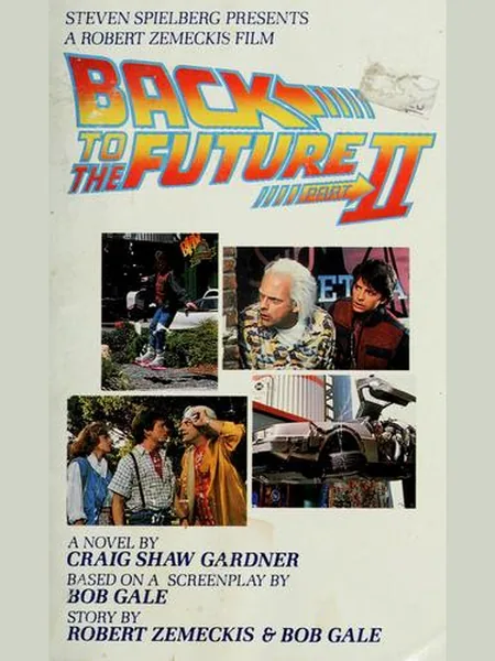 Back to the Future Part II, cover of another edition (the Headline 1989 cover is not yet photographed)