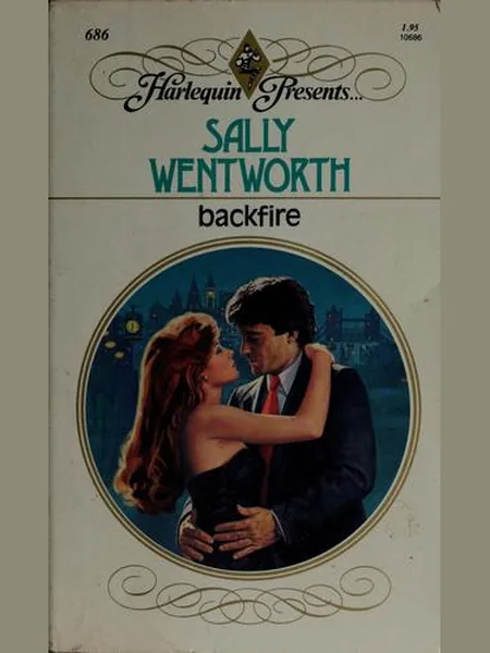 Backfire, cover of another edition (the Mills & Boon 1983 cover is not yet photographed)