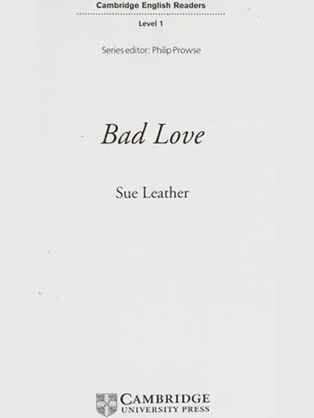 Bad Love cover