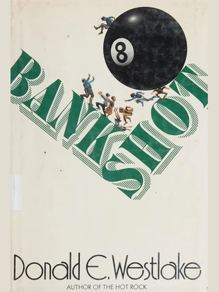 Bank Shot cover, Simon and Schuster 1972