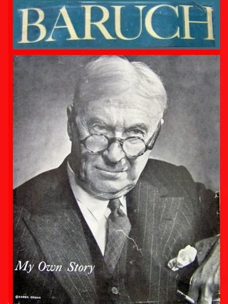 Baruch first edition cover, H. Holt 1957