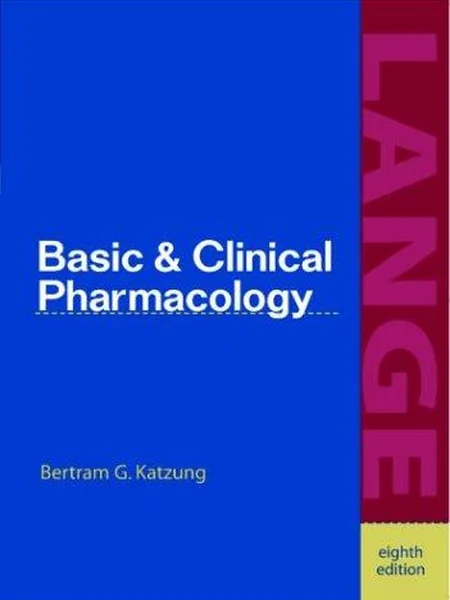 Basic and Clinical Pharmacology cover, Prentice-Hall 1989