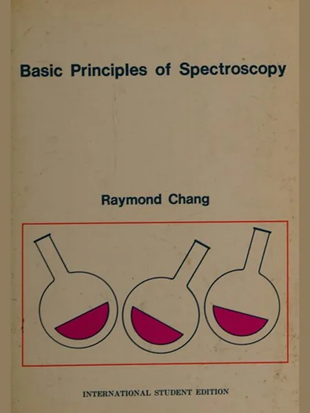Basic Principles of Spectroscopy cover, McGraw-Hill 1973