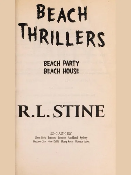 Beach Thrillers cover