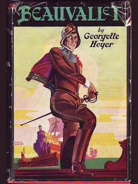 Beauvallet, cover of another edition (the Heinemann 1929 cover is not yet photographed)