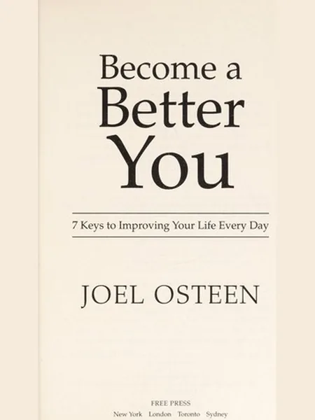 Become a Better You cover