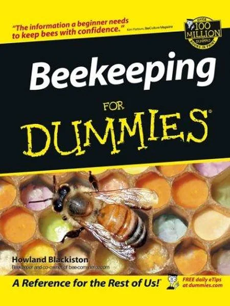 Beekeeping for Dummies first edition cover, Hungry Minds 2002