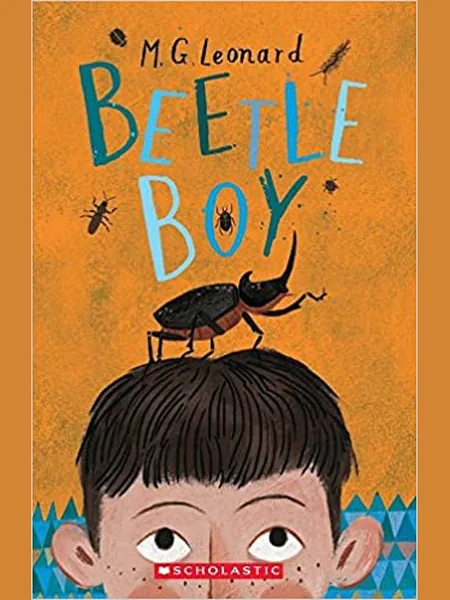 Beetle Boy first edition cover, Chicken House 2016