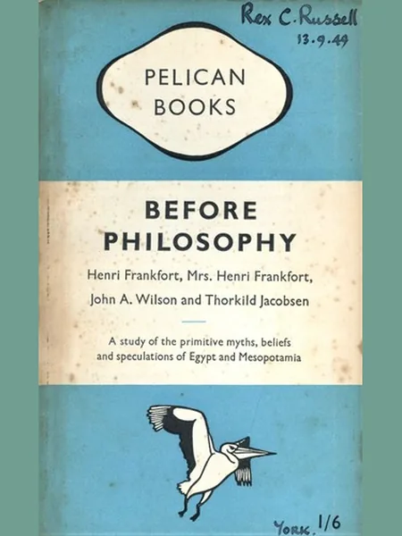 Before Philosophy cover