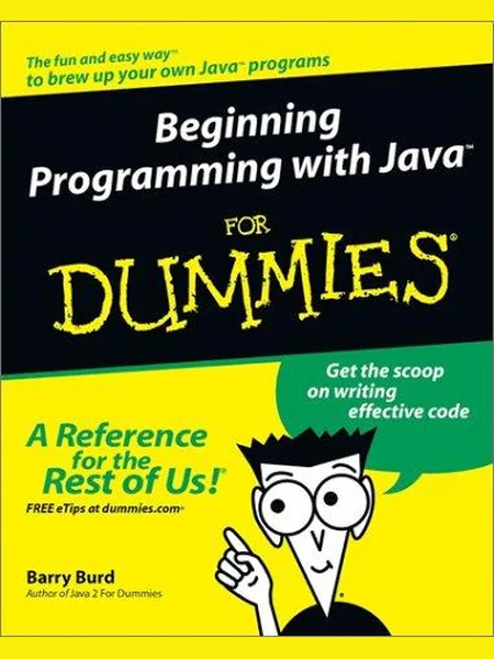 Beginning Programming with Java for Dummies cover