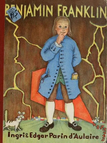 Benjamin Franklin first edition cover, Doubleday 1950