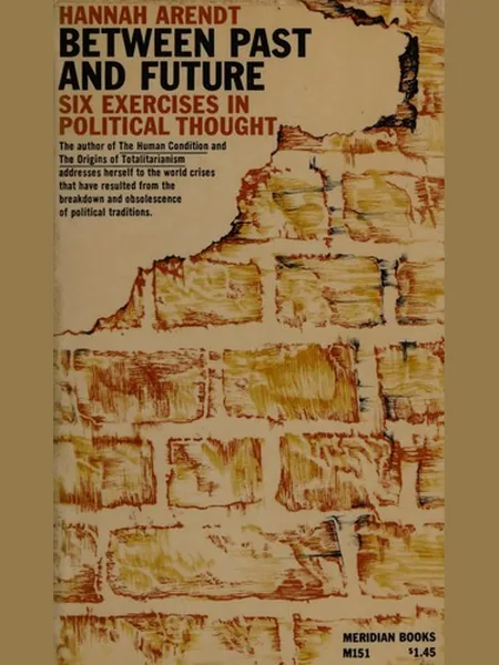Between Past and Future, cover of another edition (the Viking 1961 cover is not yet photographed)