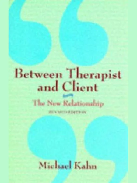 Between Therapist and Client cover