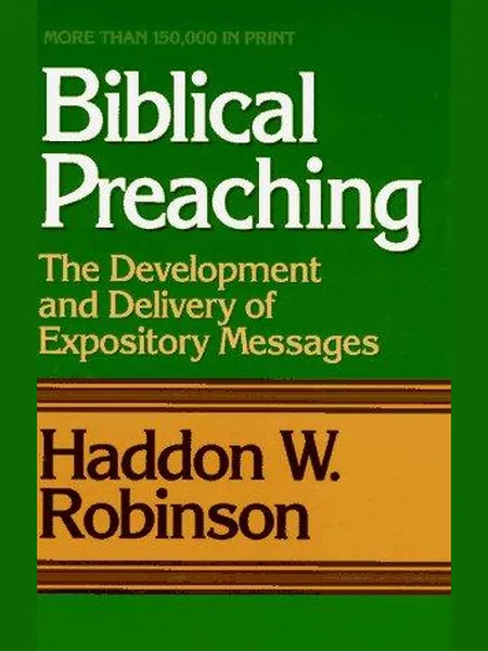 Biblical Preaching cover