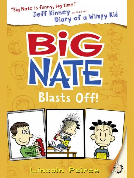 Big Nate Blasts Off! cover