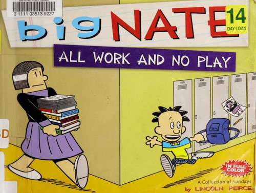 Big Nate cover, Turtleback Books 2012