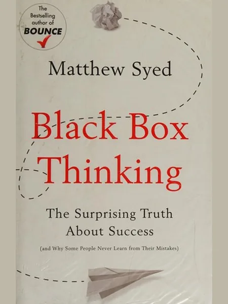 Black Box Thinking cover