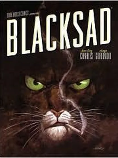 Blacksad first edition cover, Dark Horse Books 2010