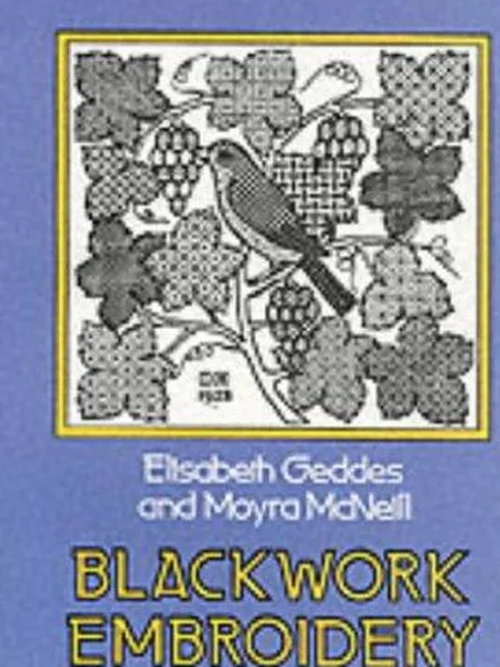 Blackwork Embroidery cover