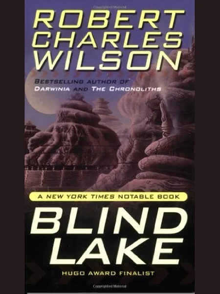 Blind Lake, cover of another edition (the Orion Publishing Group 2013 cover is not yet photographed)