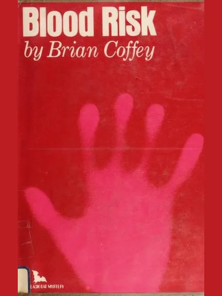 Blood Risk first edition cover, Bobbs-Merrill 1973