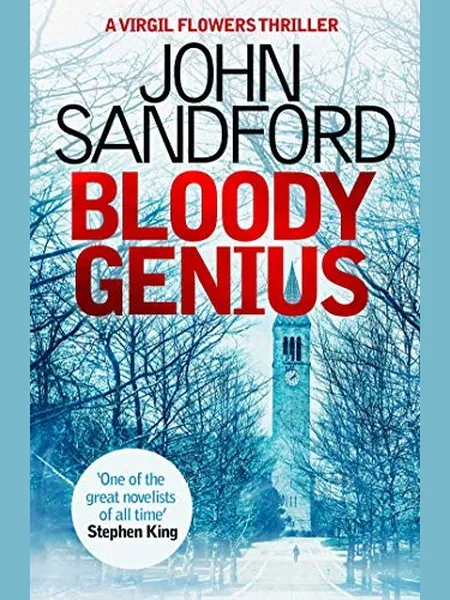 Bloody Genius cover, Simon & Schuster 2019
