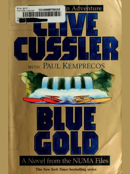 Blue Gold cover, Pocket Books 2000