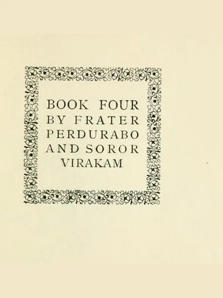 Book Four cover