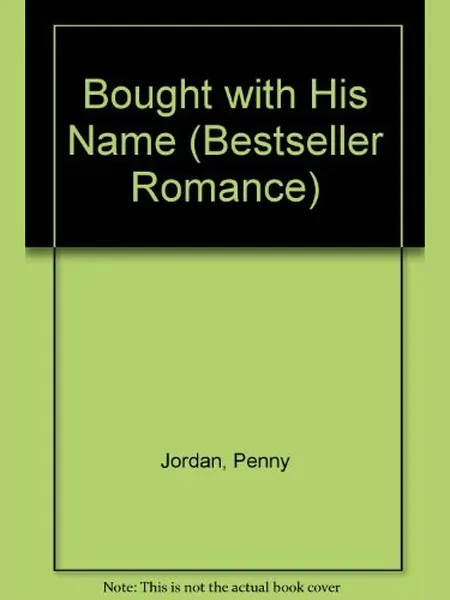 Bought with His Name cover