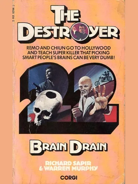 Brain Drain cover, Corgi 1978