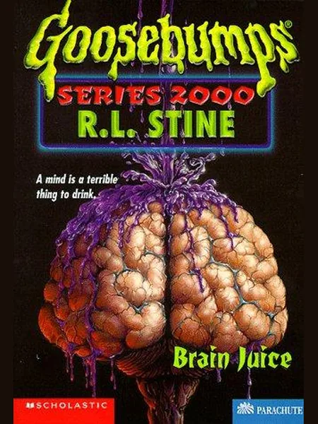Brain Juice cover, Scholastic 1998