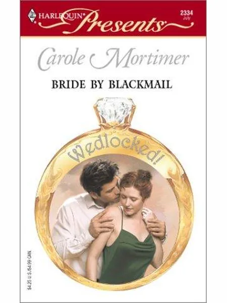 Bride By Blackmail cover, Harlequin 2003