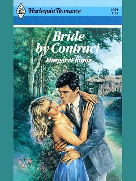Bride by Contract, cover of another edition (the Mills & Boon 1984 cover is not yet photographed)