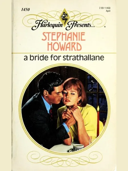Bride For Strathallane cover, Harlequin 1992