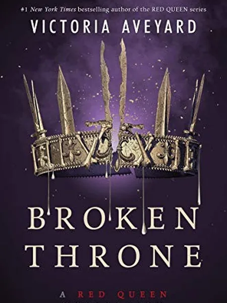 Broken Throne cover, HarperTeen 2019