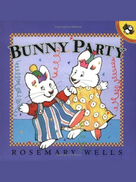 Bunny Party (Max and Ruby) cover, Puffin 2003