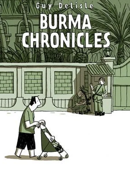 Burma Chronicles cover, Jonathan Cape 2009