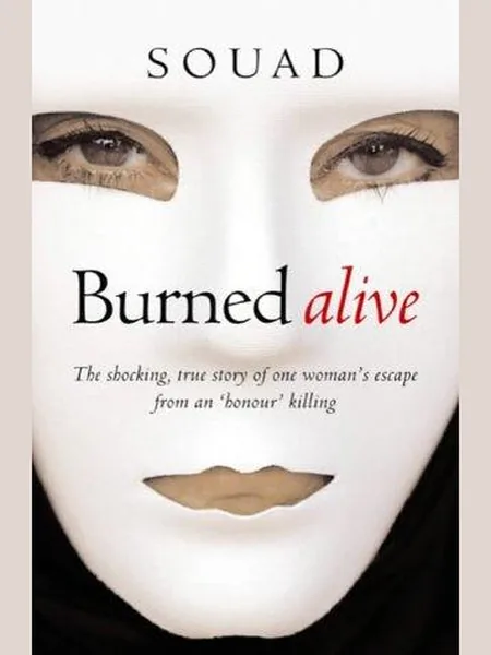 Burned Alive cover, Bantam Books 2004