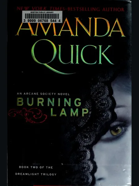 Burning Lamp first edition cover, G.P. Putnam's Sons 2010