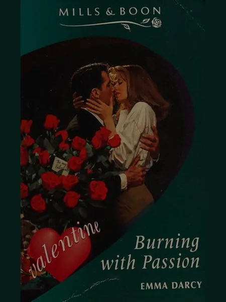 Burning With Passion cover, Mills & Boon 1995