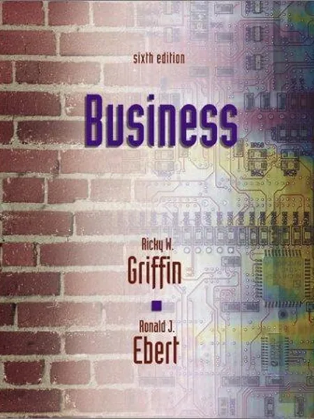 Business, cover of another edition (the Prentice-Hall 1993 cover is not yet photographed)