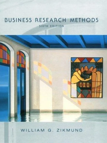 Business Research Methods, cover of another edition (the Dryden Press 1984 cover is not yet photographed)