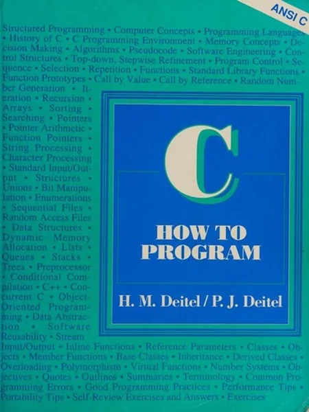C How to Program cover