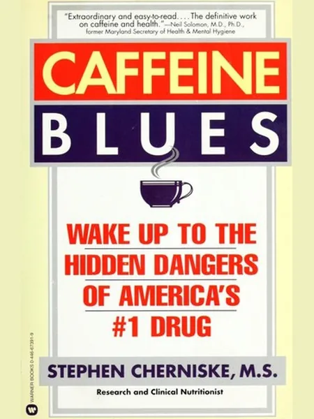 Caffeine Blues first edition cover, Warner Books 1998